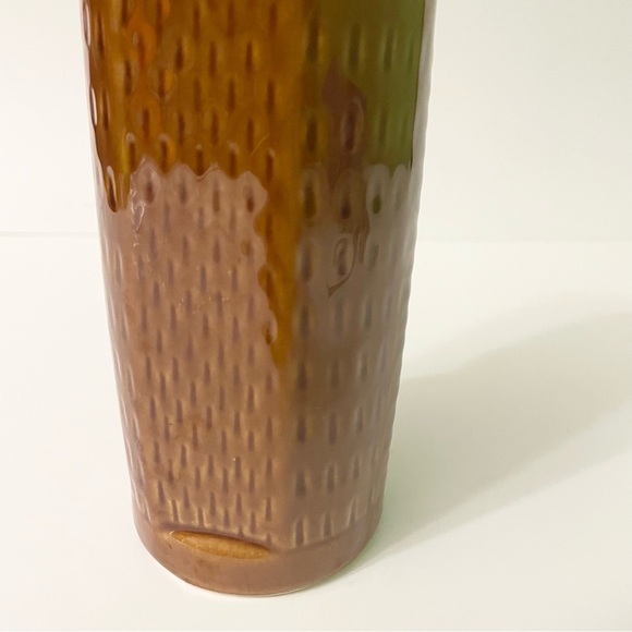 Tiki Brown Glaze Ceramic Barware Tall Mug Cup Vase Kahuna God DW114 - Picture 9 of 16